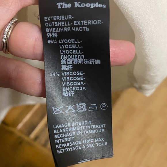 kooples beaded blouse with cut outs - Picture 6 of 7